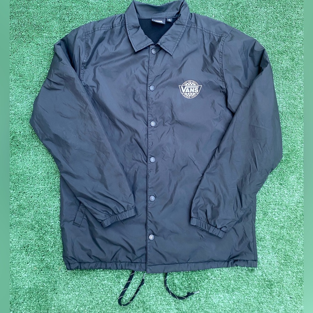 Vans black and white jacket
